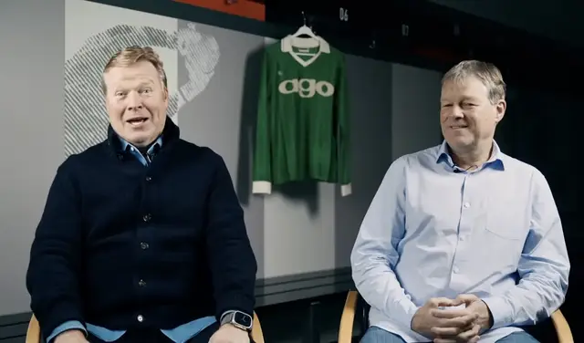 Speciaal gevoel bij het shirt van de gebroeders Koeman