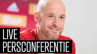 LIVE Persconferentie Erik ten Hag in aanloop naar AZ - Ajax