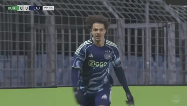Samenvatting Dordrecht - Jong Ajax 0-1