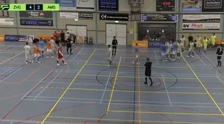 Samenvatting ZVG/Cagemax - Futsal Amsterdam 4-2