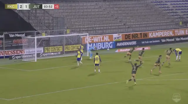 Samenvatting RKC Waalwijk - Jong FC Utrecht 2-2