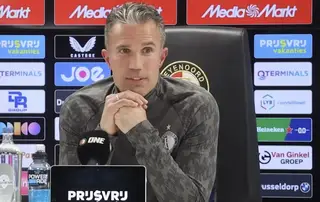 Van Persie blikt vooruit op Feyenoord-Ajax