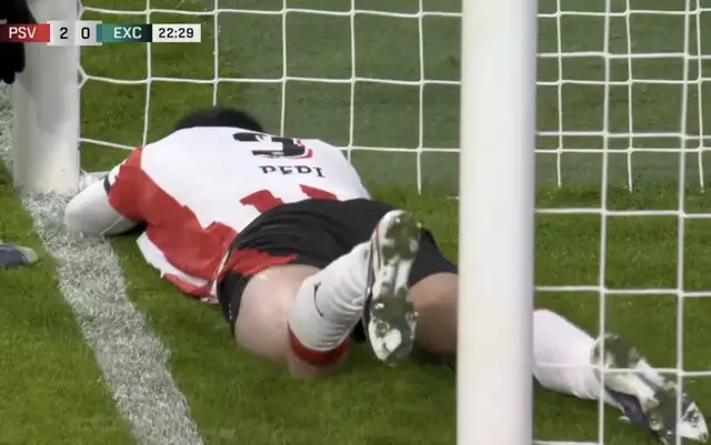 Samenvatting PSV - Excelsior 5-1 (Pepi breekt arm)