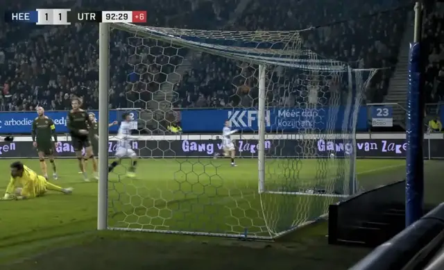 Samemvatting sc Heerenveen - FC Utrecht 1-1