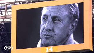 Ajax - PEC Zwolle in 2016: Het eerbetoon aan Johan Cruijff