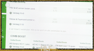 Profvoetballers gokken op eigen wedstrijden