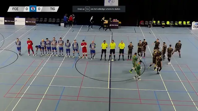 Samenvatting FC Eindhoven - Roermond Tigers (5-1)