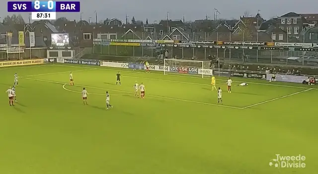 Samenvatting Spakenburg - BVV Barendrecht 8-0