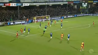 Samenvatting Go Ahead Eagles - Feyenoord 1-3 (alle goals)