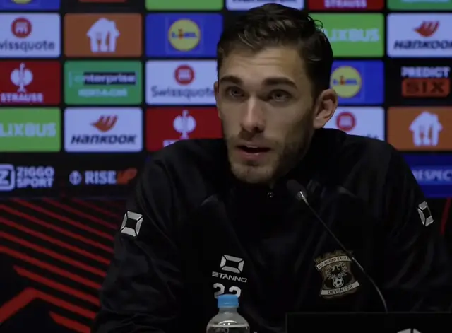 Persconferentie Go Ahead Eagles - VFB Stuttgart