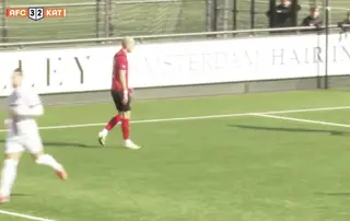 Samenvatting AFC - Katwijk 3-2 (alle goals)